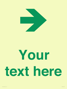 Custom Safe Condition inverse: Green right arrow